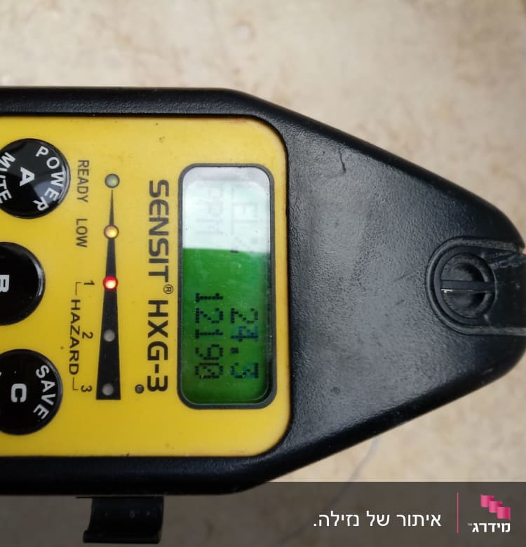 מד גז Sensit HXG-3 עם תצוגה דיגיטלית